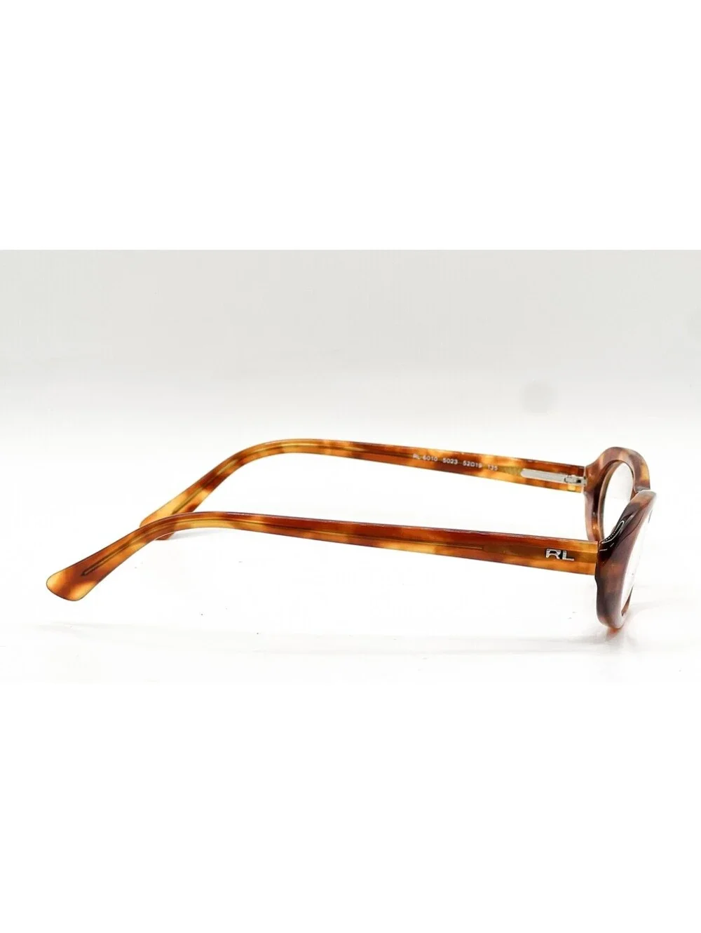 Ralph Lauren RL 6010 5023 Light Tortoise Full Rim Eyeglass Frames 52-19-135